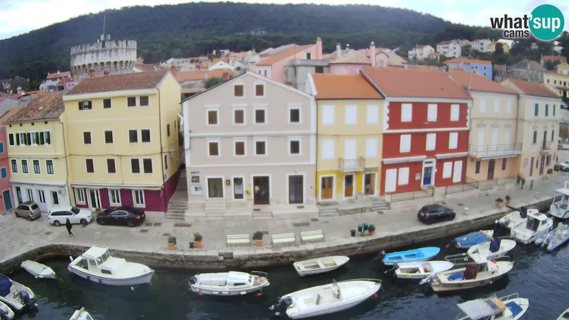Veli Lošinj camera en vivo – plaza