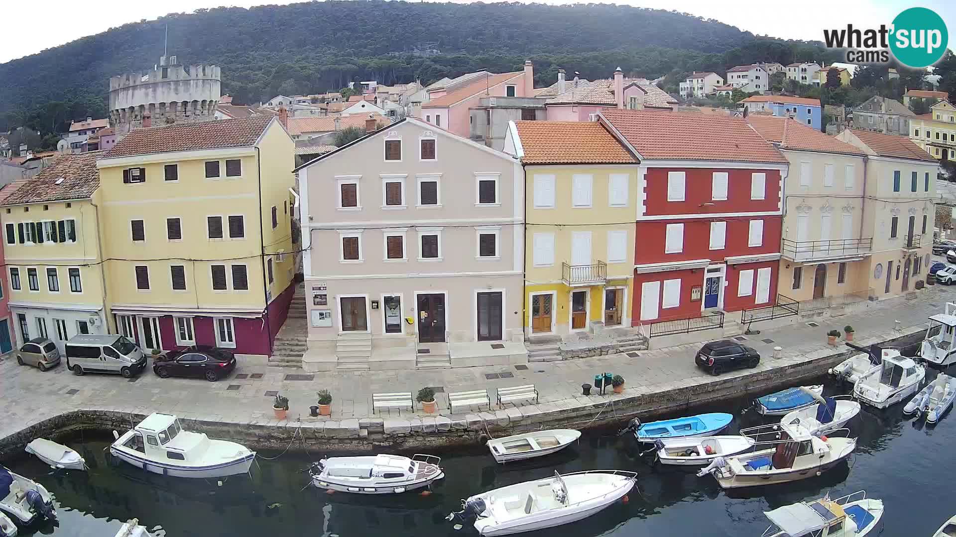 Veli Lošinj camera en vivo – plaza