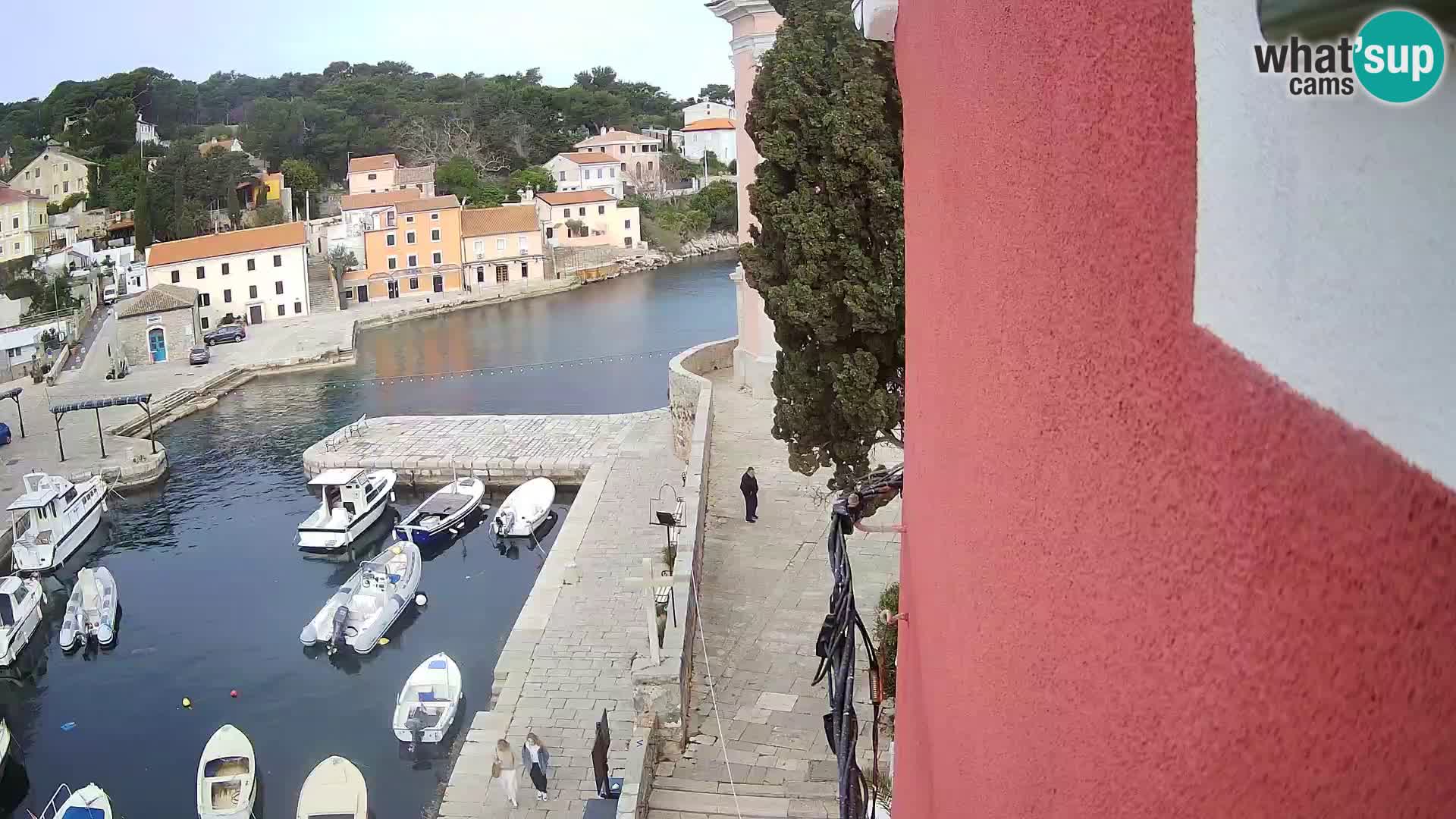 Veli Lošinj web kamera – trgič