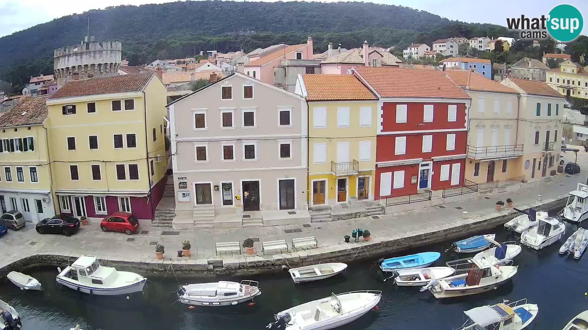 Veli Lošinj web kamera – trgič