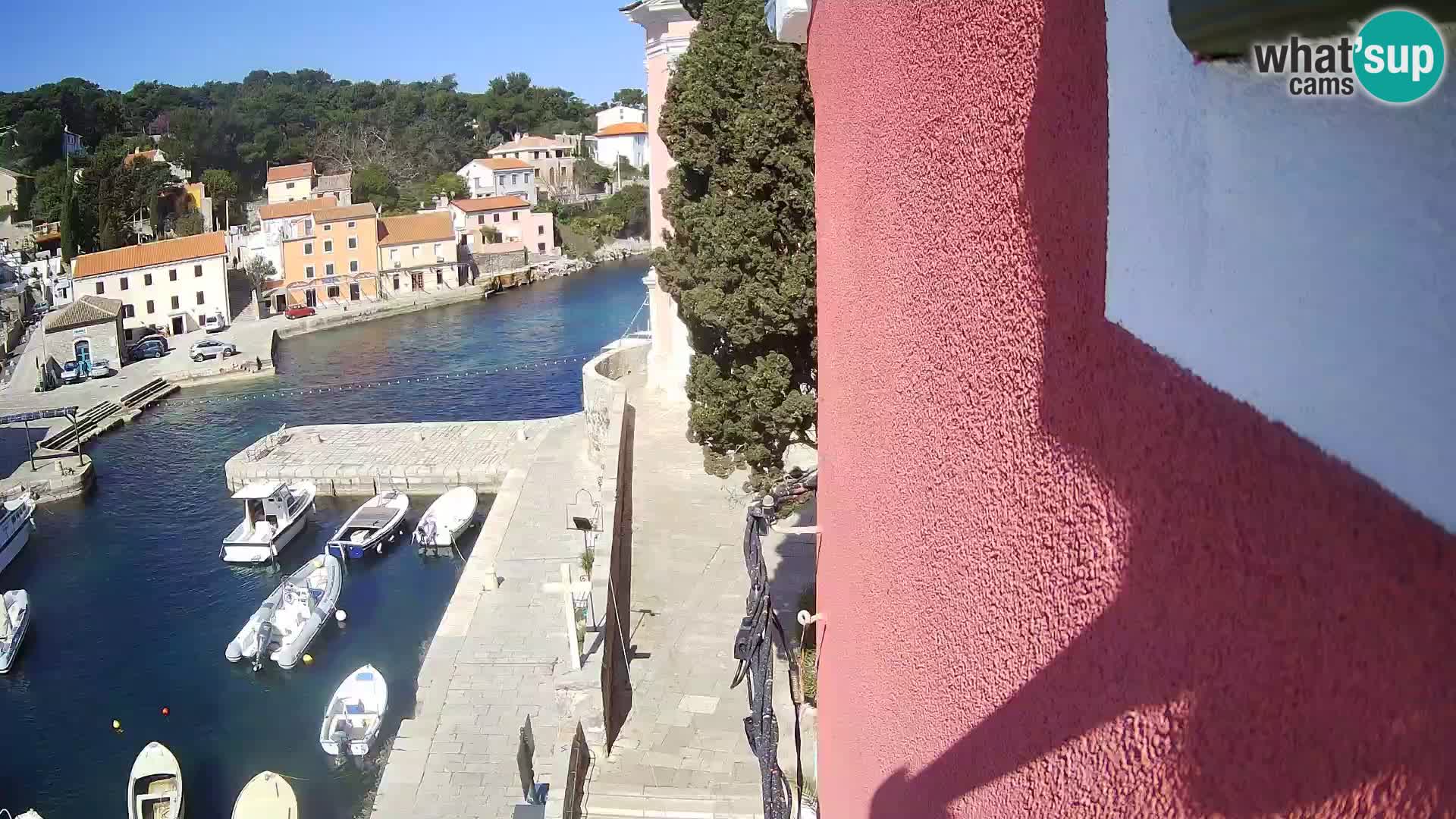 Veli Lošinj camera en vivo – plaza