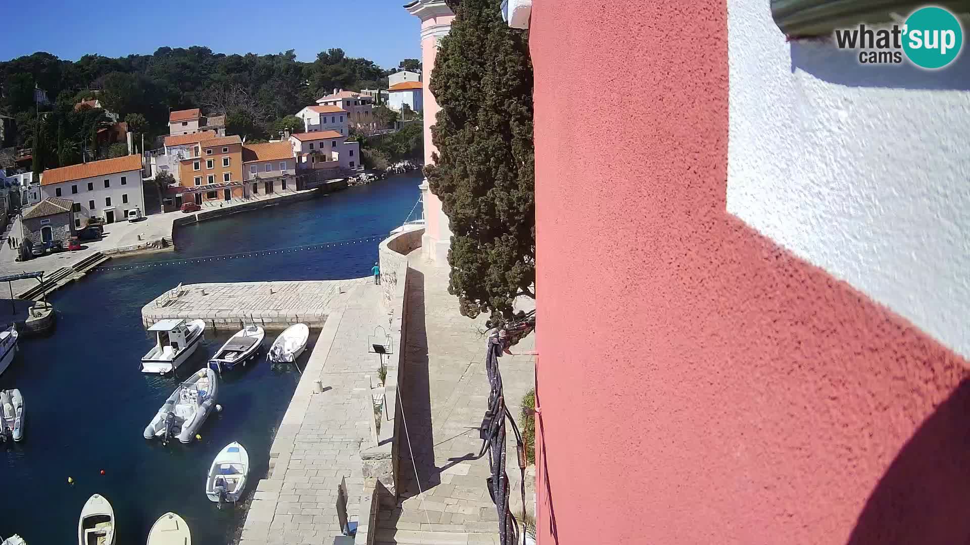Veli Lošinj web kamera – trgič