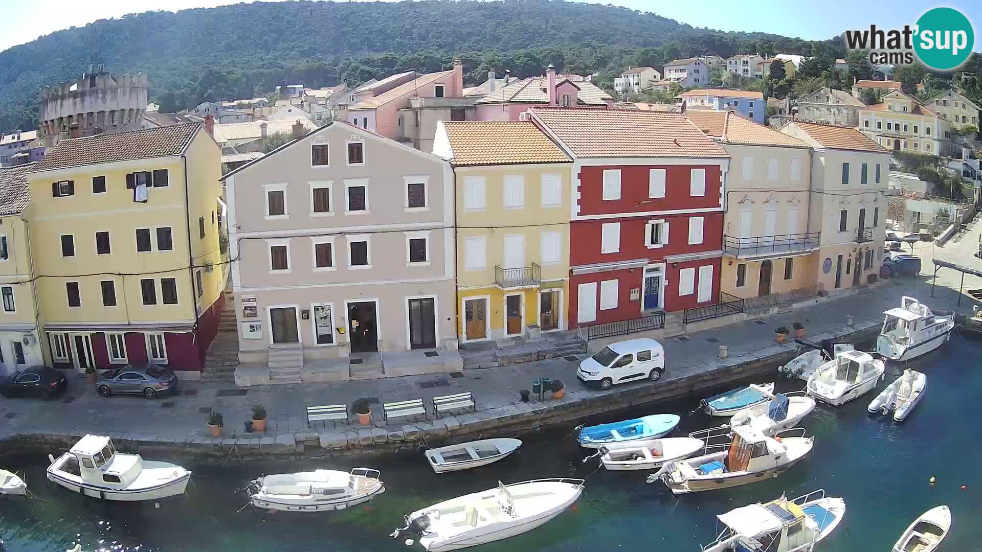 Veli Lošinj camera en vivo – plaza