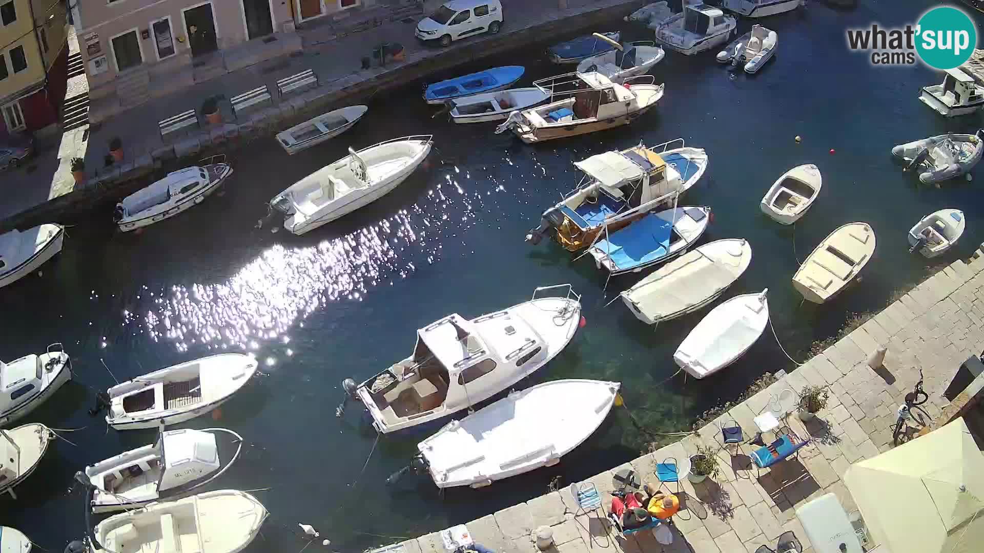 Veli Lošinj web kamera – trgič