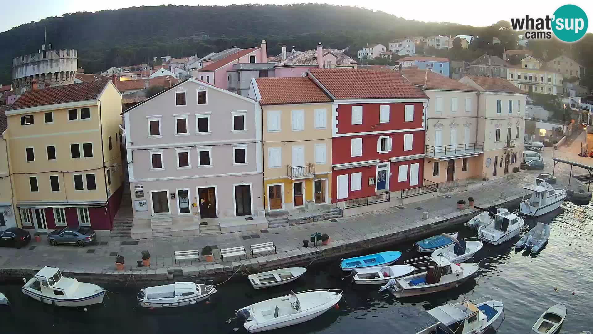 Veli Lošinj web kamera – trgič