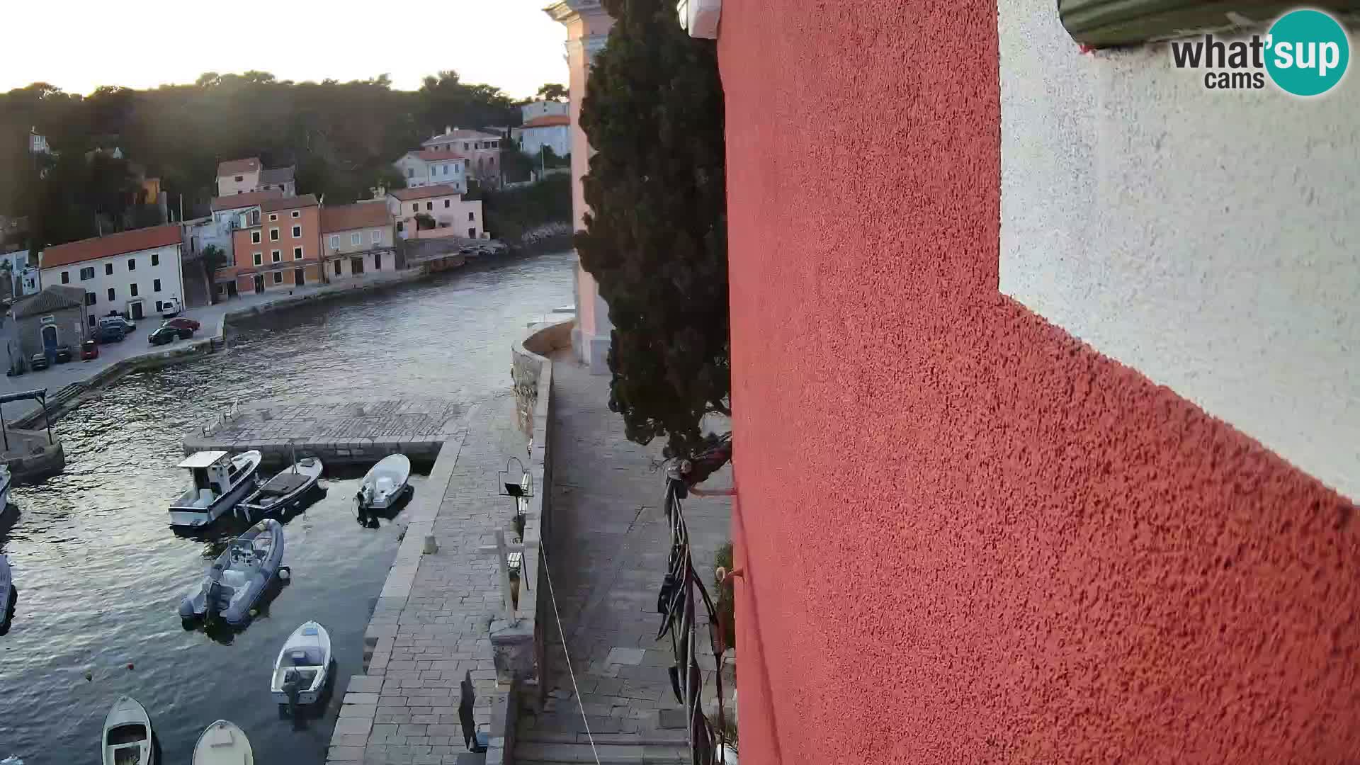 Lussingrande webcam – Piazzetta