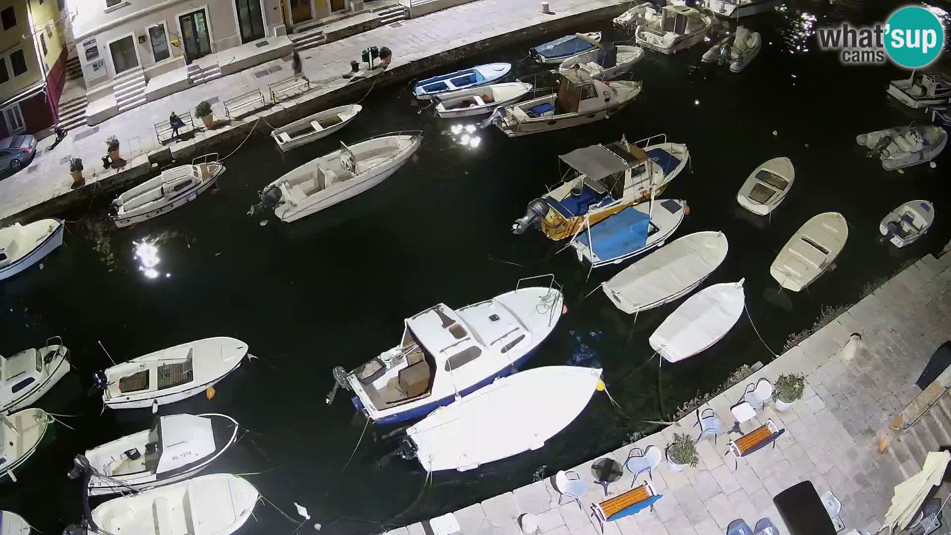 Veli Lošinj web kamera – trgič