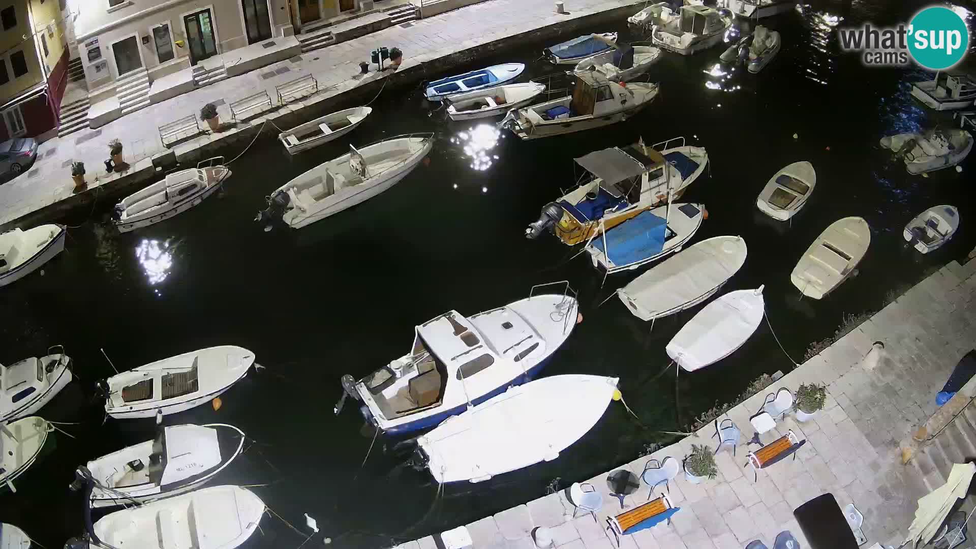 Veli Lošinj camera en vivo – plaza