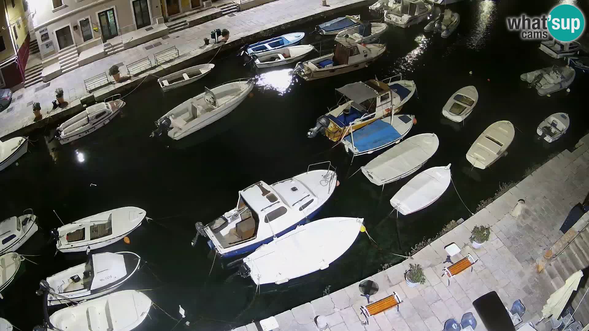 Veli Lošinj camera en vivo – plaza