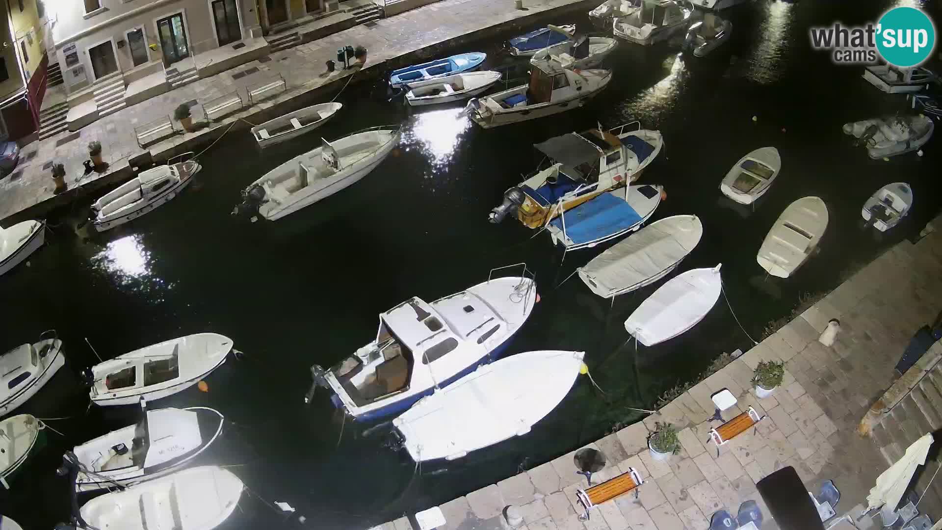 Veli Lošinj web kamera – trgič