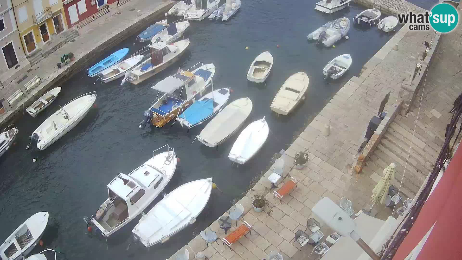 Veli Lošinj camera en vivo – plaza