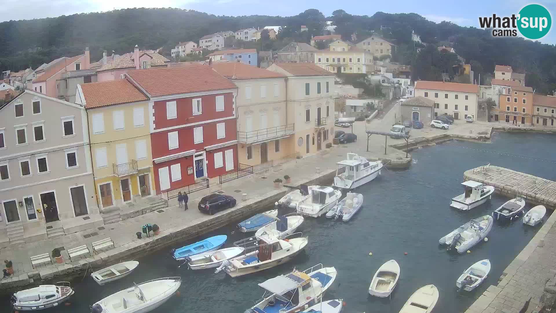 Veli Lošinj camera en vivo – plaza