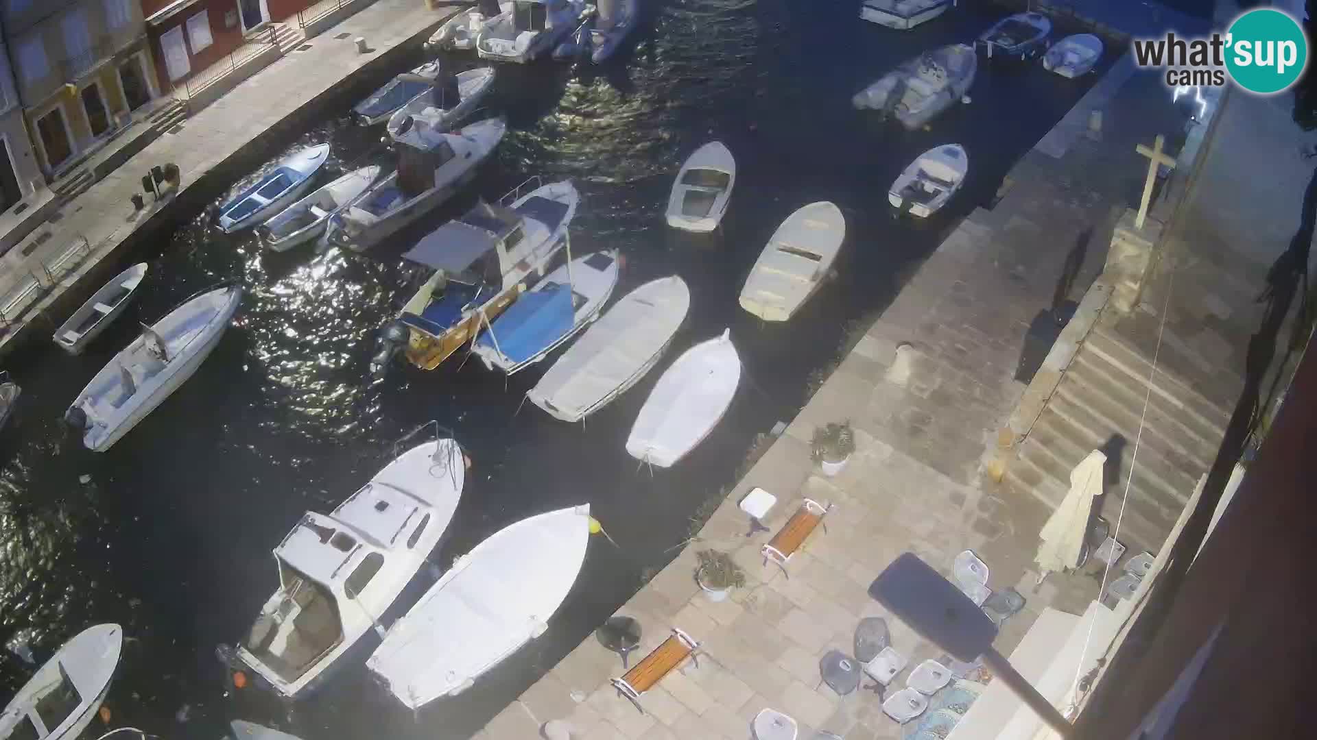 Veli Lošinj camera en vivo – plaza