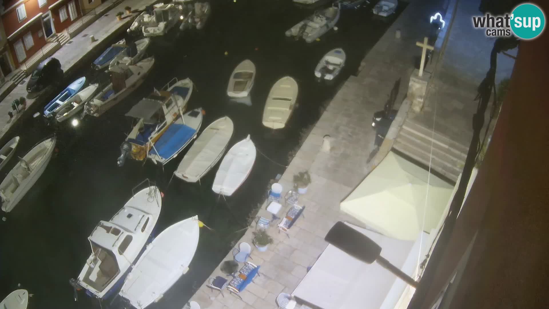 Veli Lošinj camera en vivo – plaza