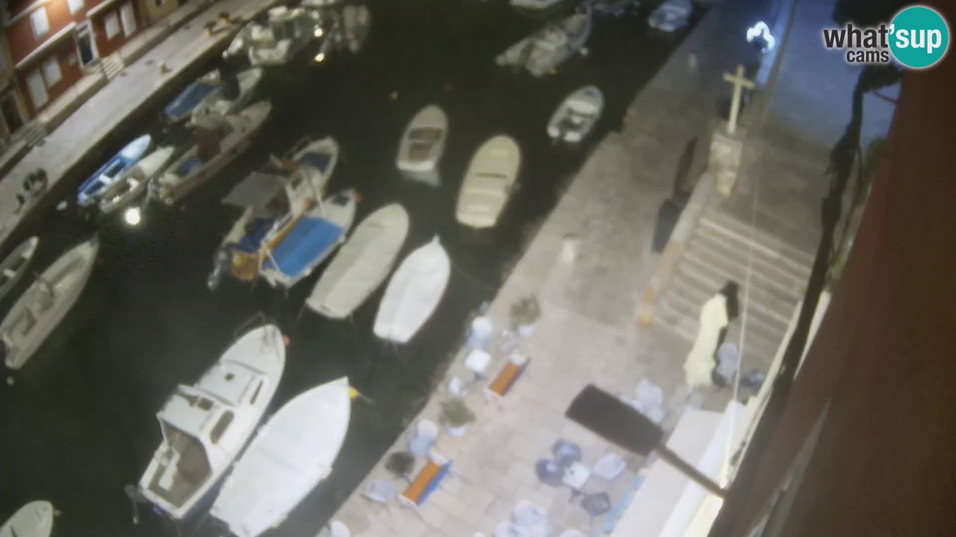 Veli Lošinj camera en vivo – plaza