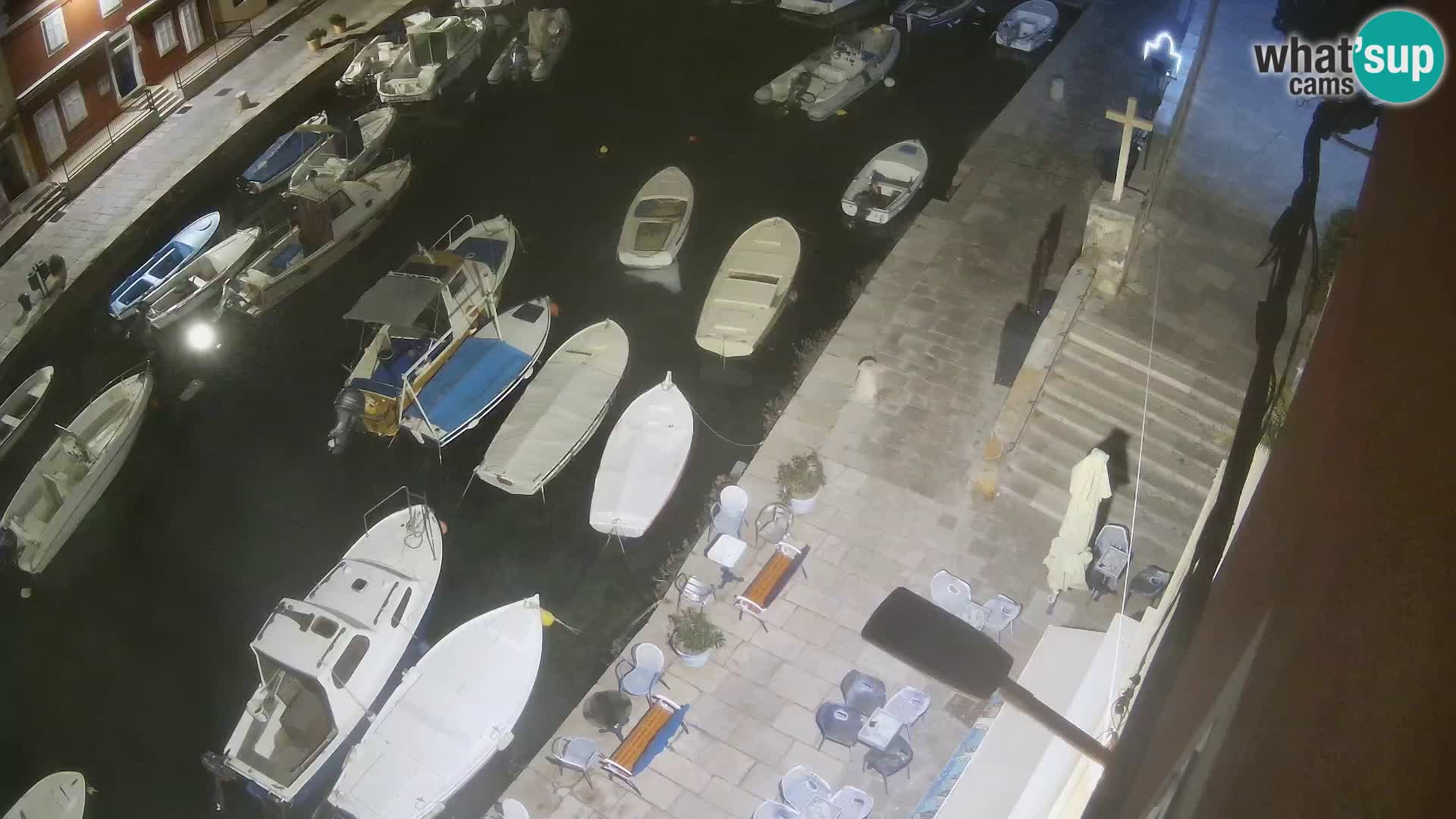 Veli Lošinj camera en vivo – plaza