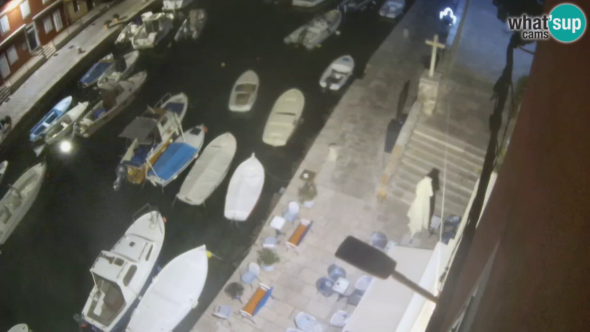 Veli Lošinj spletna kamera – trg