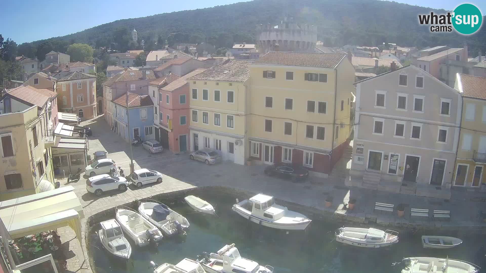 Veli Lošinj camera en vivo – plaza