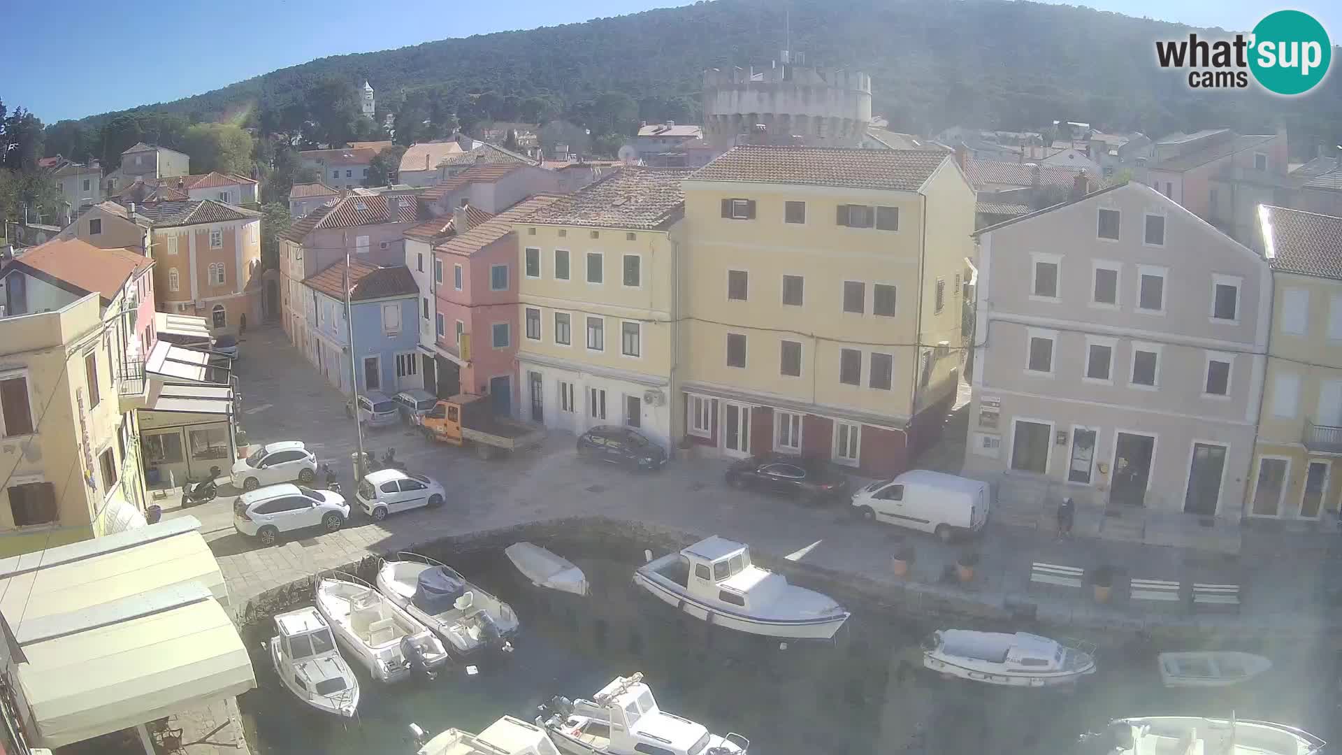 Veli Lošinj camera en vivo – plaza