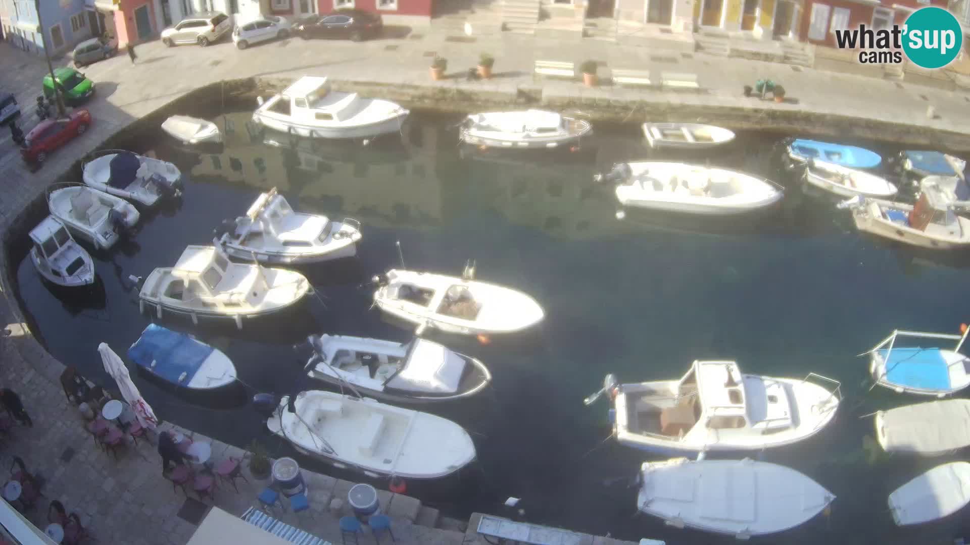Veli Lošinj camera en vivo – plaza