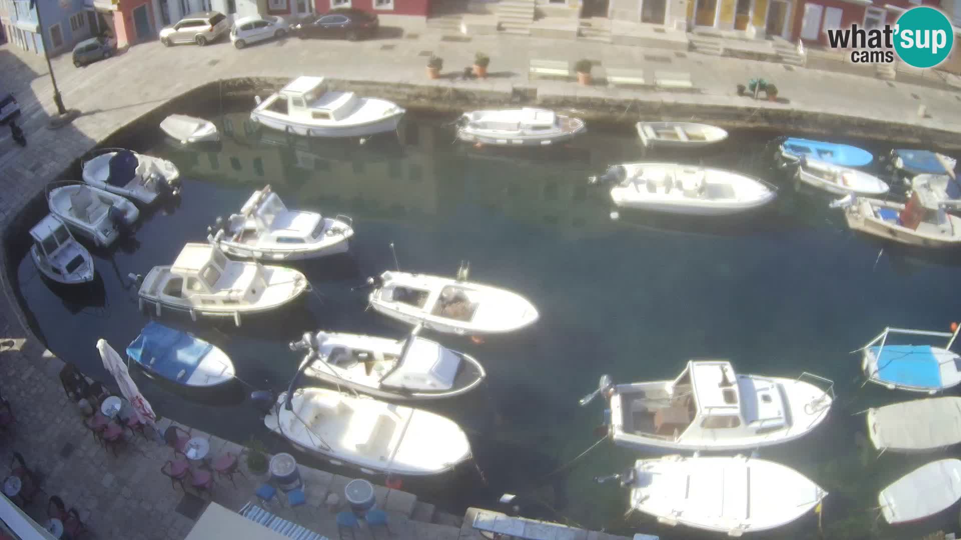 Veli Lošinj camera en vivo – plaza