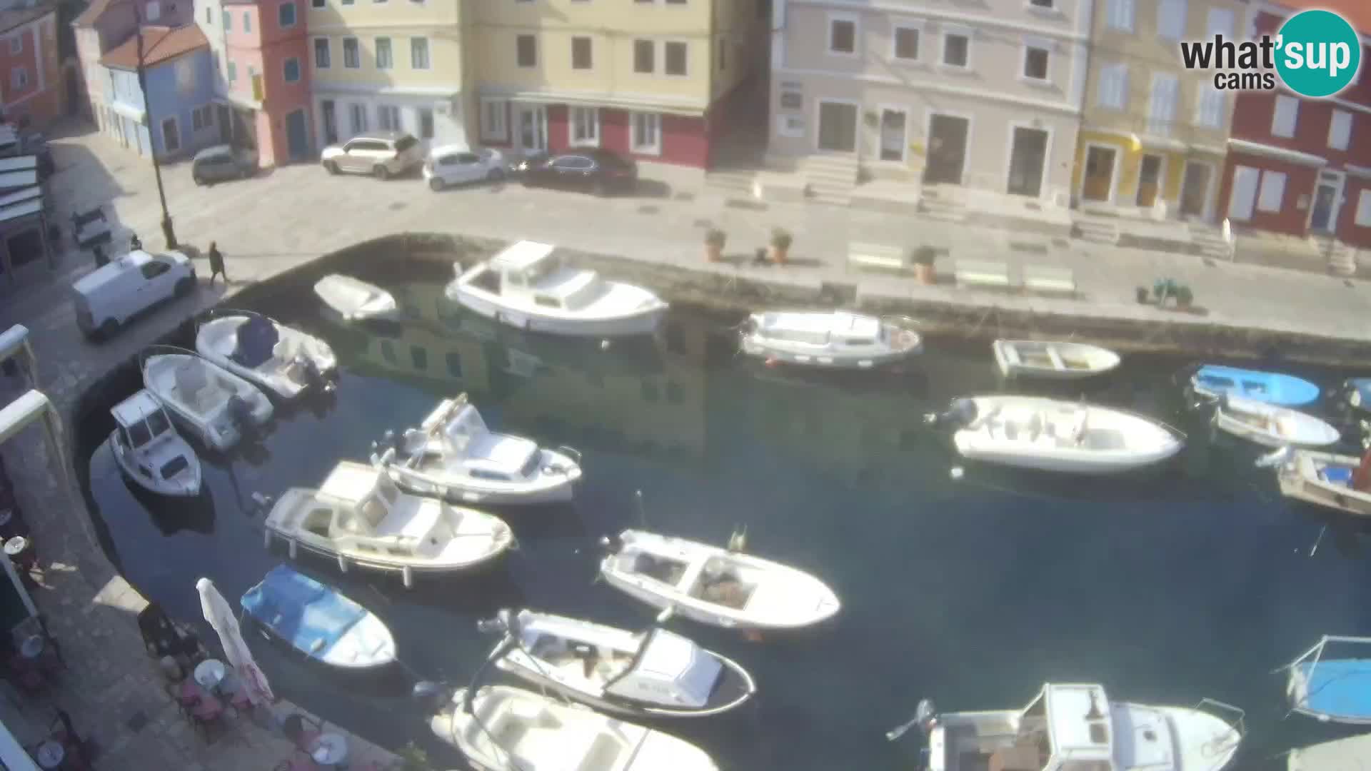 Veli Lošinj web kamera – trgič