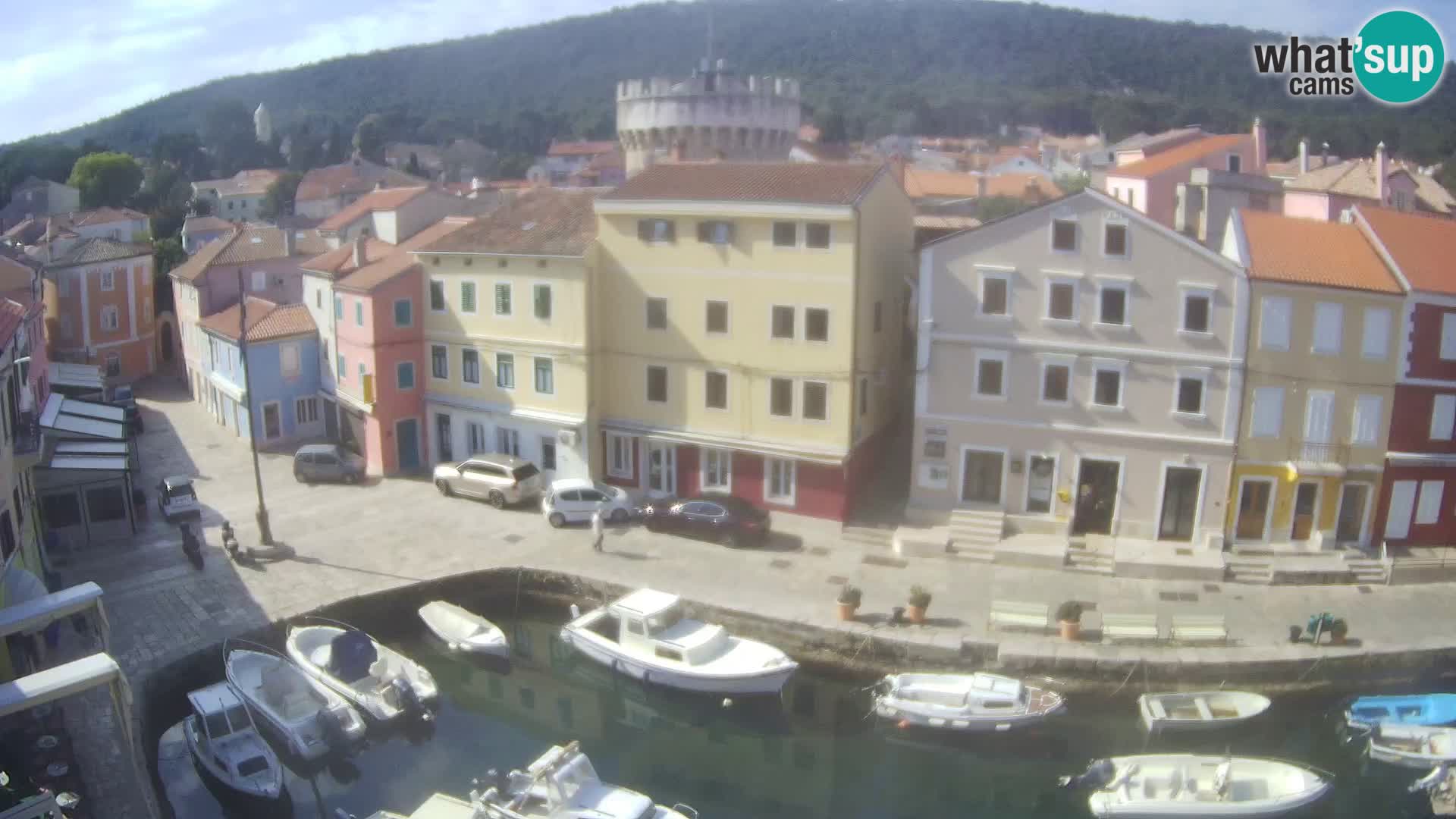 Veli Lošinj camera en vivo – plaza