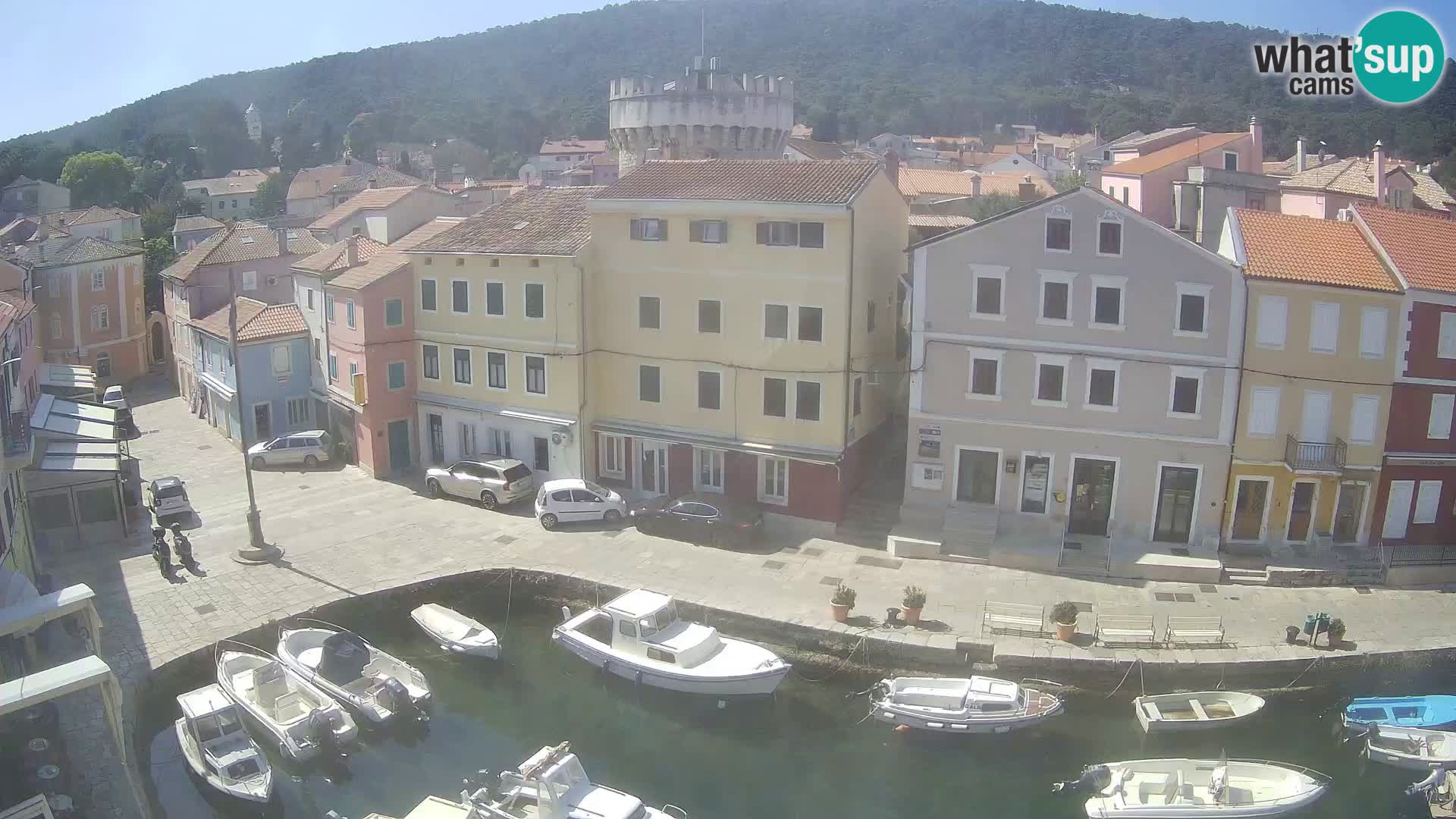 Veli Lošinj camera en vivo – plaza