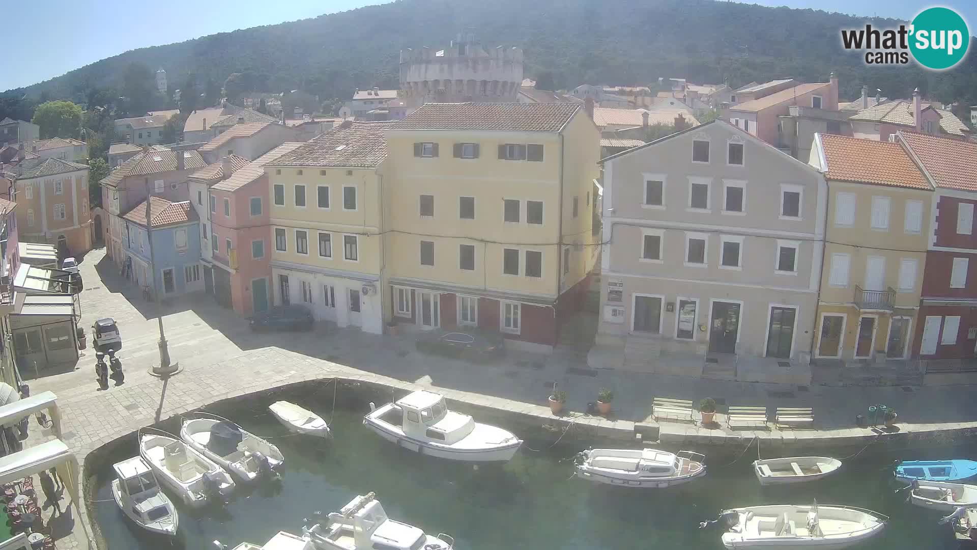 Veli Lošinj camera en vivo – plaza