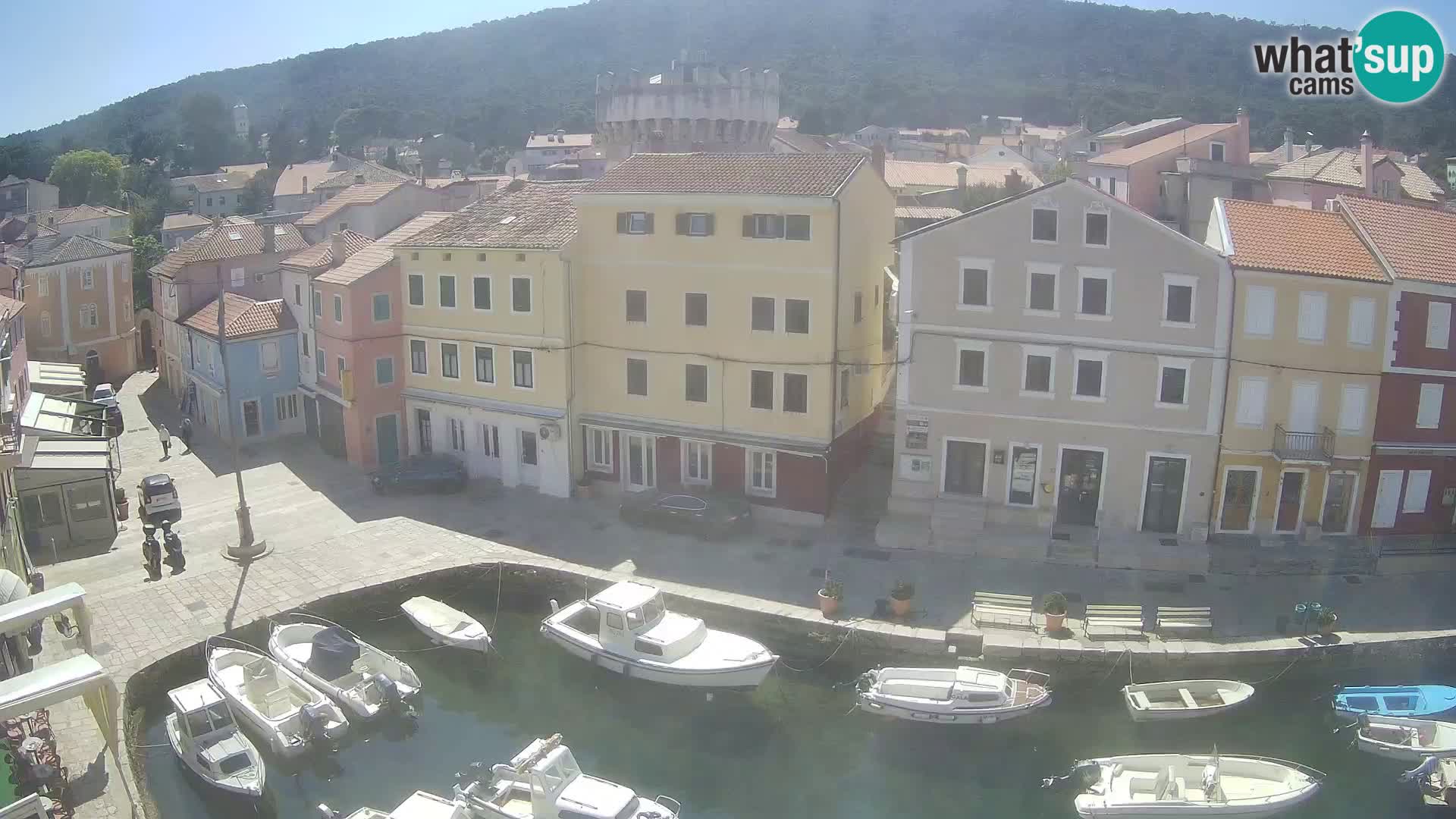 Veli Lošinj camera en vivo – plaza