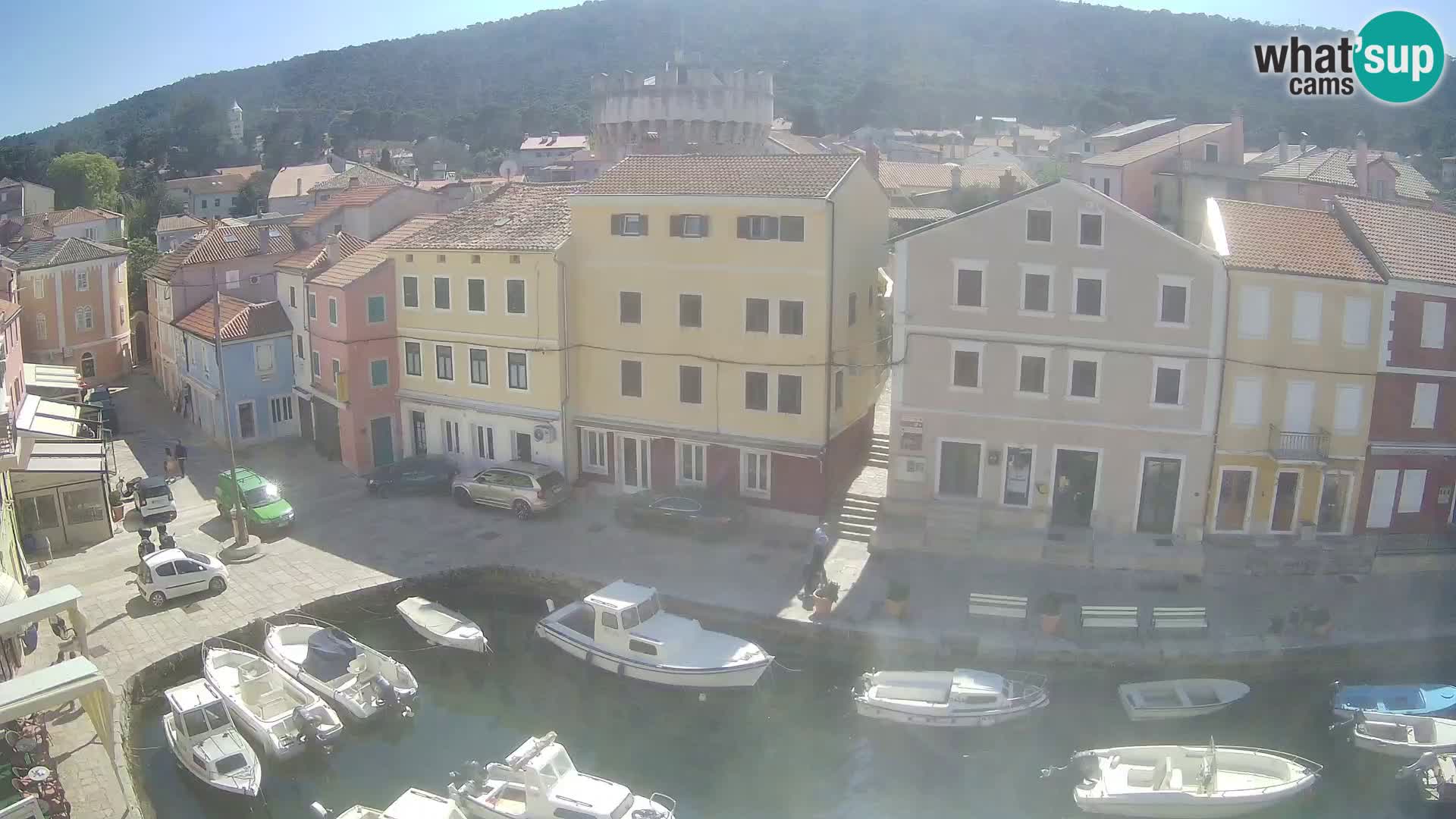 Veli Lošinj spletna kamera – trg