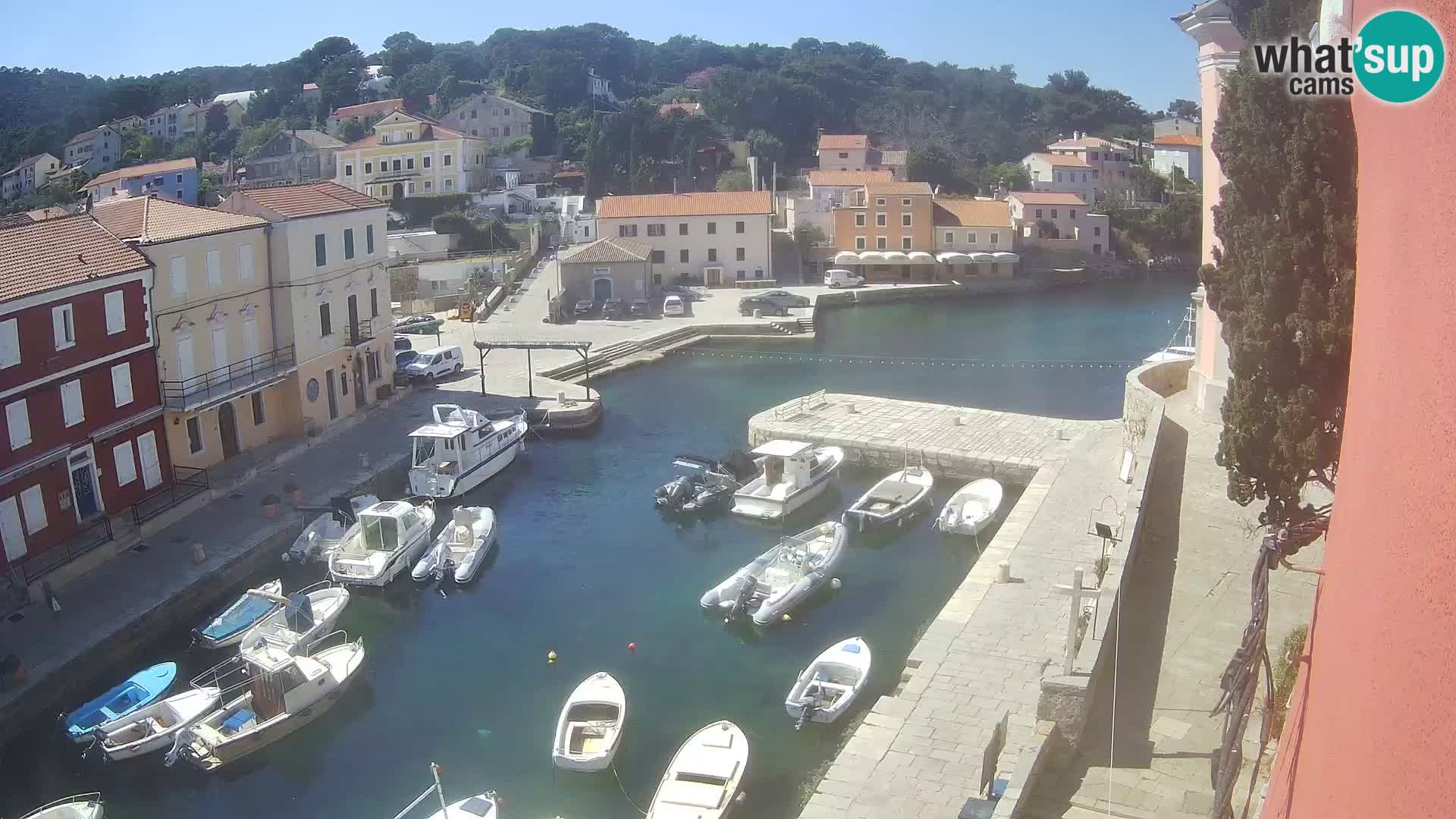 Veli Lošinj camera en vivo – plaza
