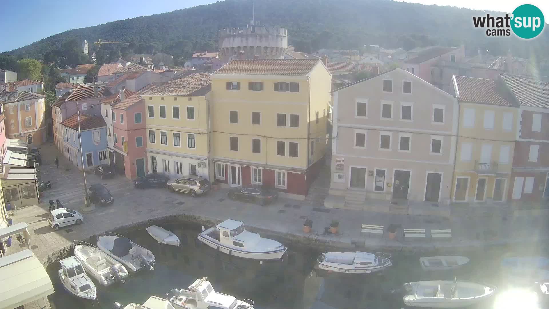 Veli Lošinj camera en vivo – plaza