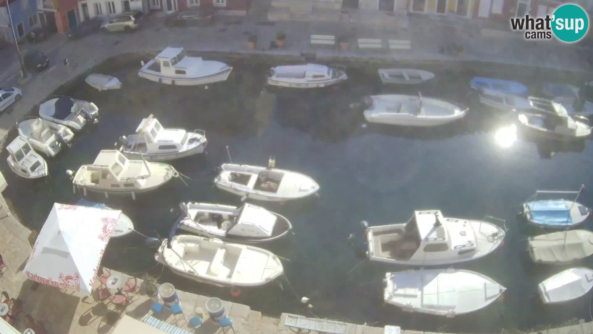 Veli Lošinj web kamera – trgič