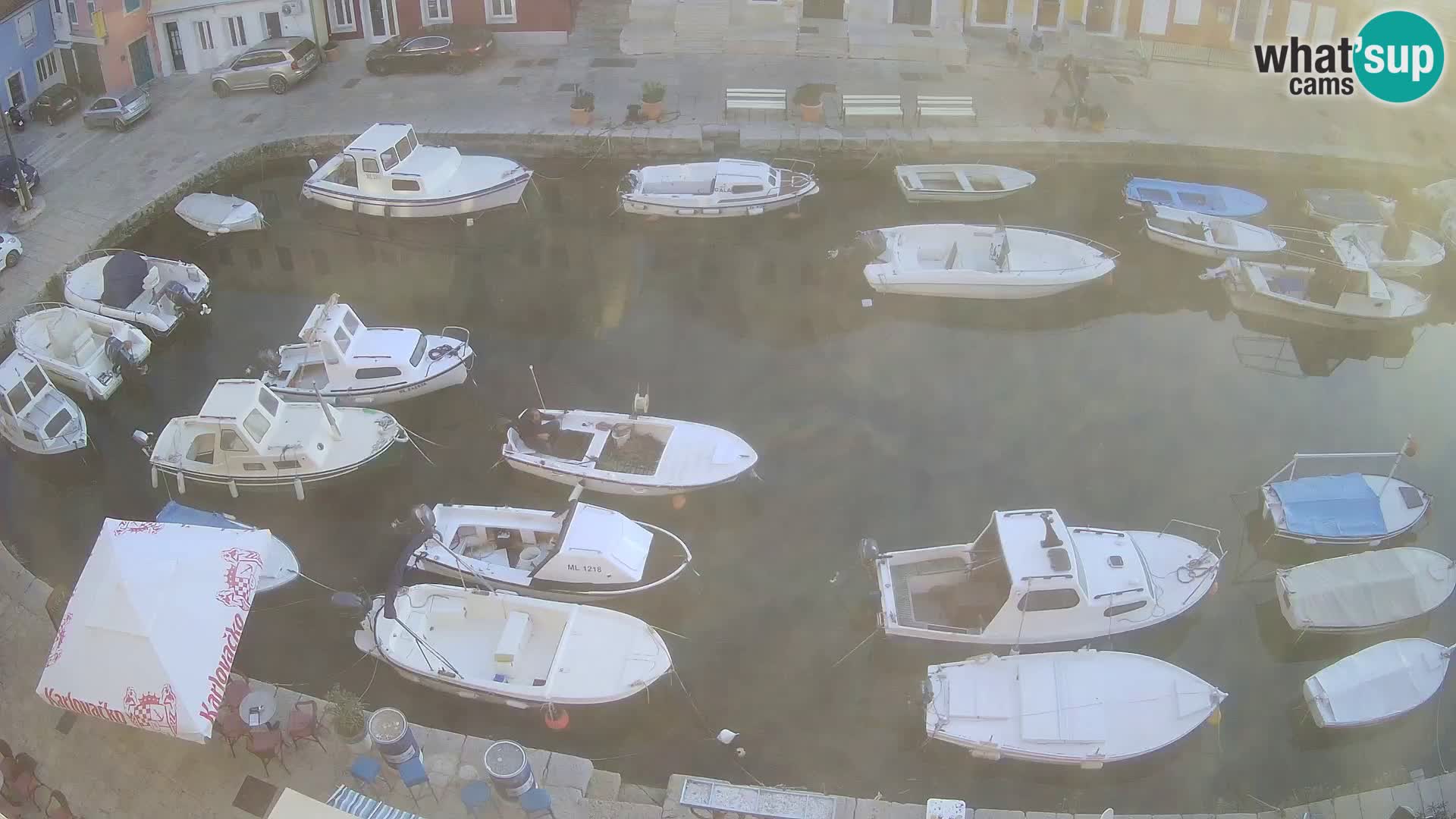 Veli Lošinj web kamera – trgič