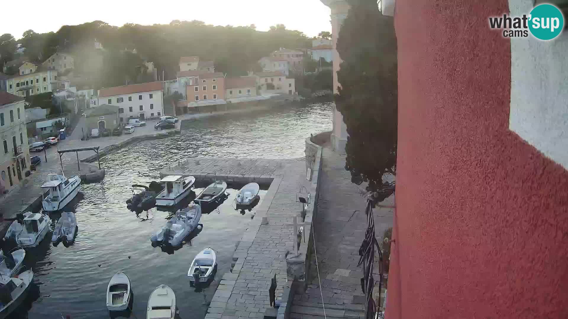 Lussingrande webcam – Piazzetta
