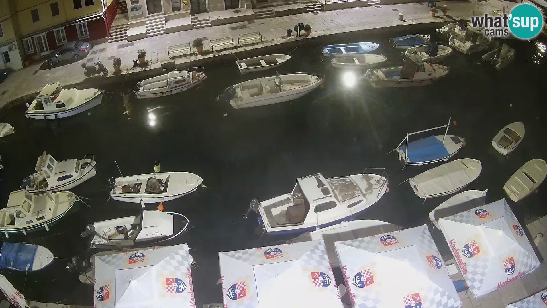 Veli Lošinj spletna kamera – trg