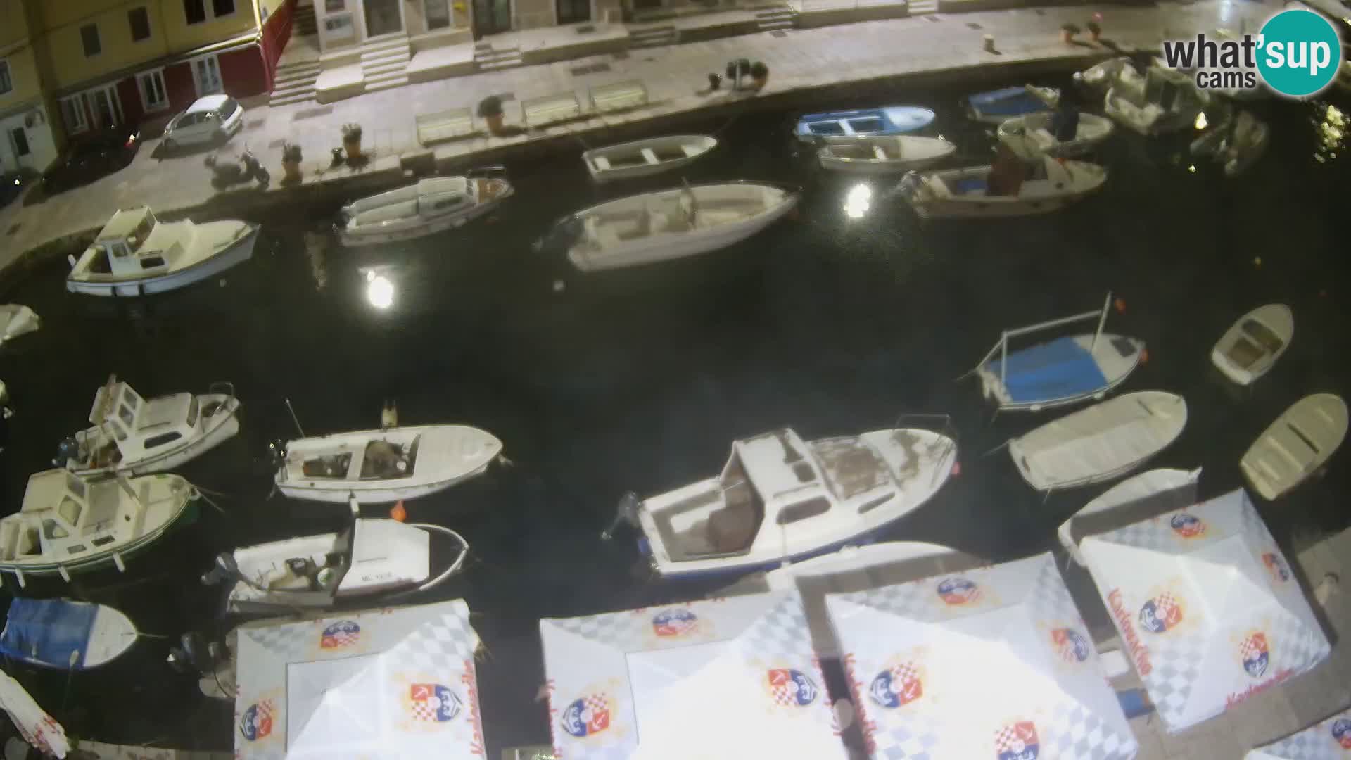 Veli Lošinj web kamera – trgič