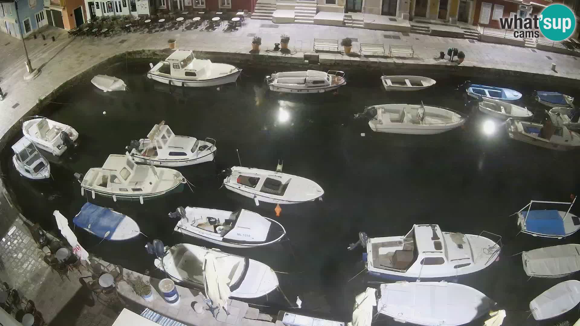 Veli Lošinj web kamera – trgič