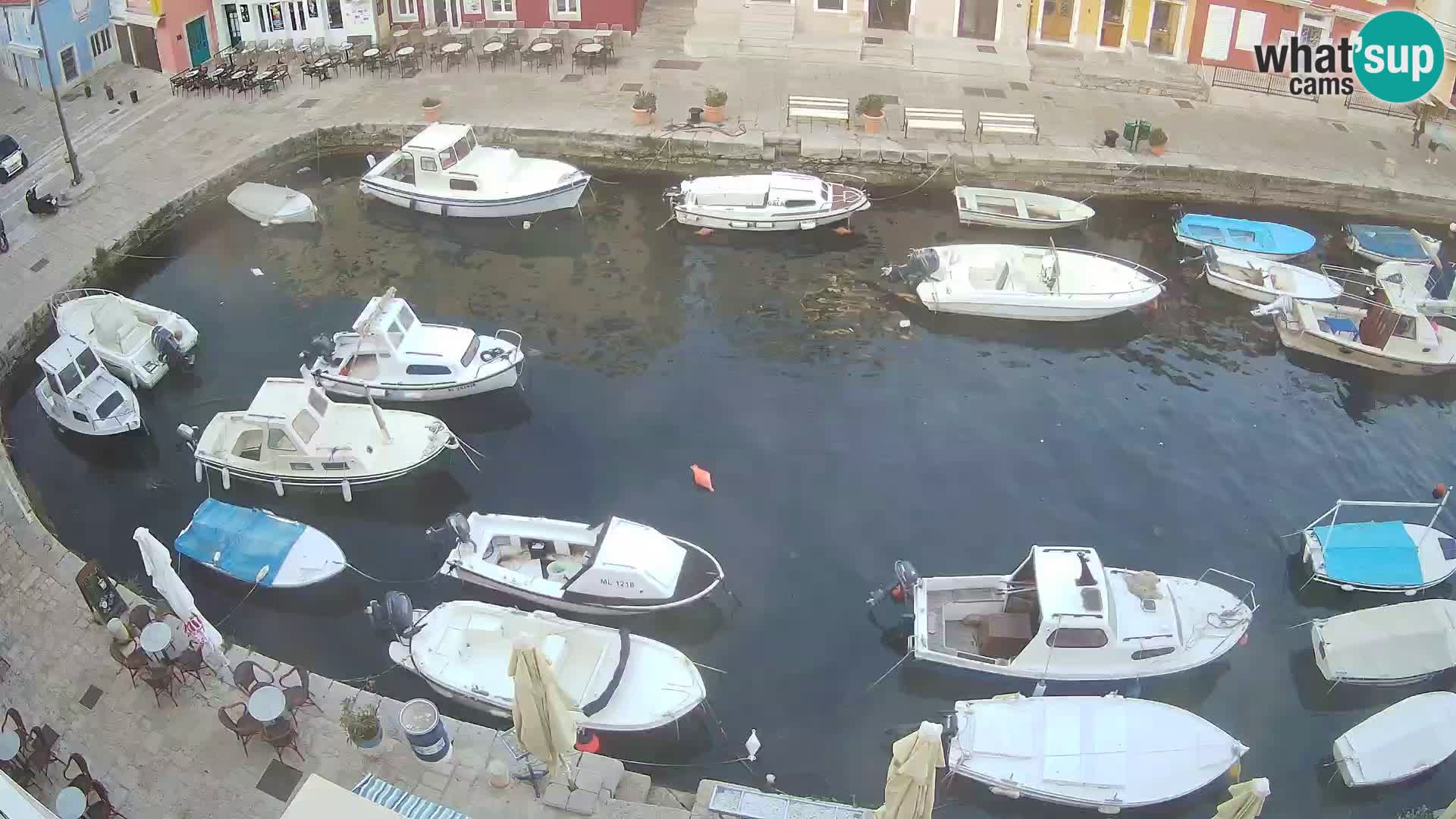 Veli Lošinj web kamera – trgič