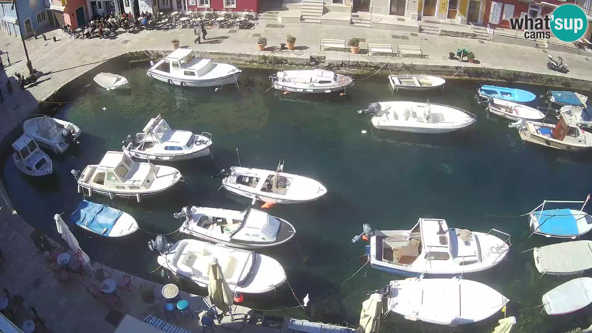 Veli Lošinj web kamera – trgič