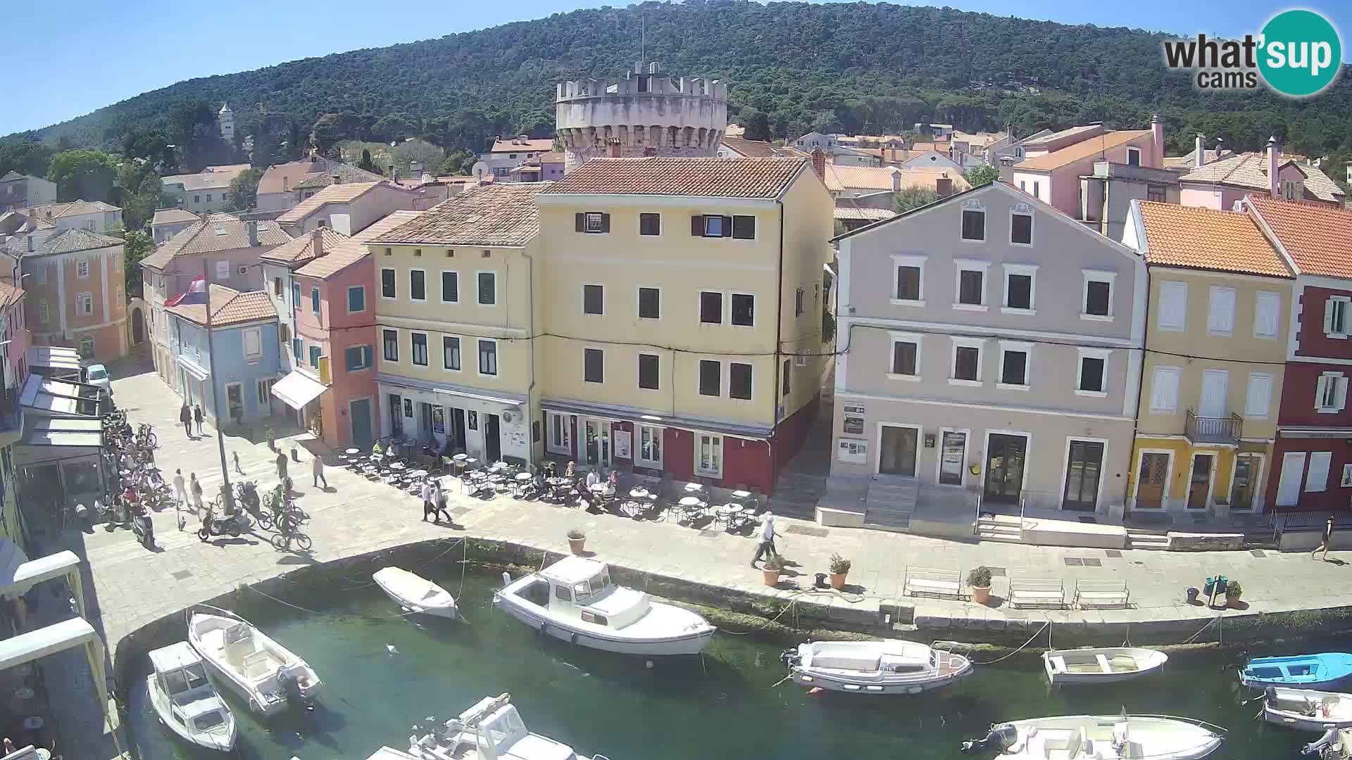 Veli Lošinj web kamera – trgič
