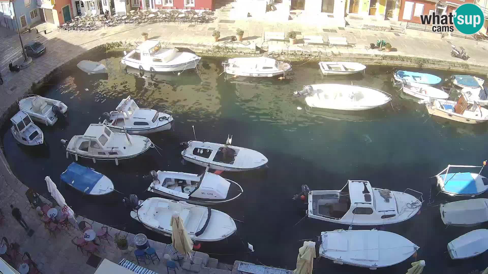 Veli Lošinj web kamera – trgič