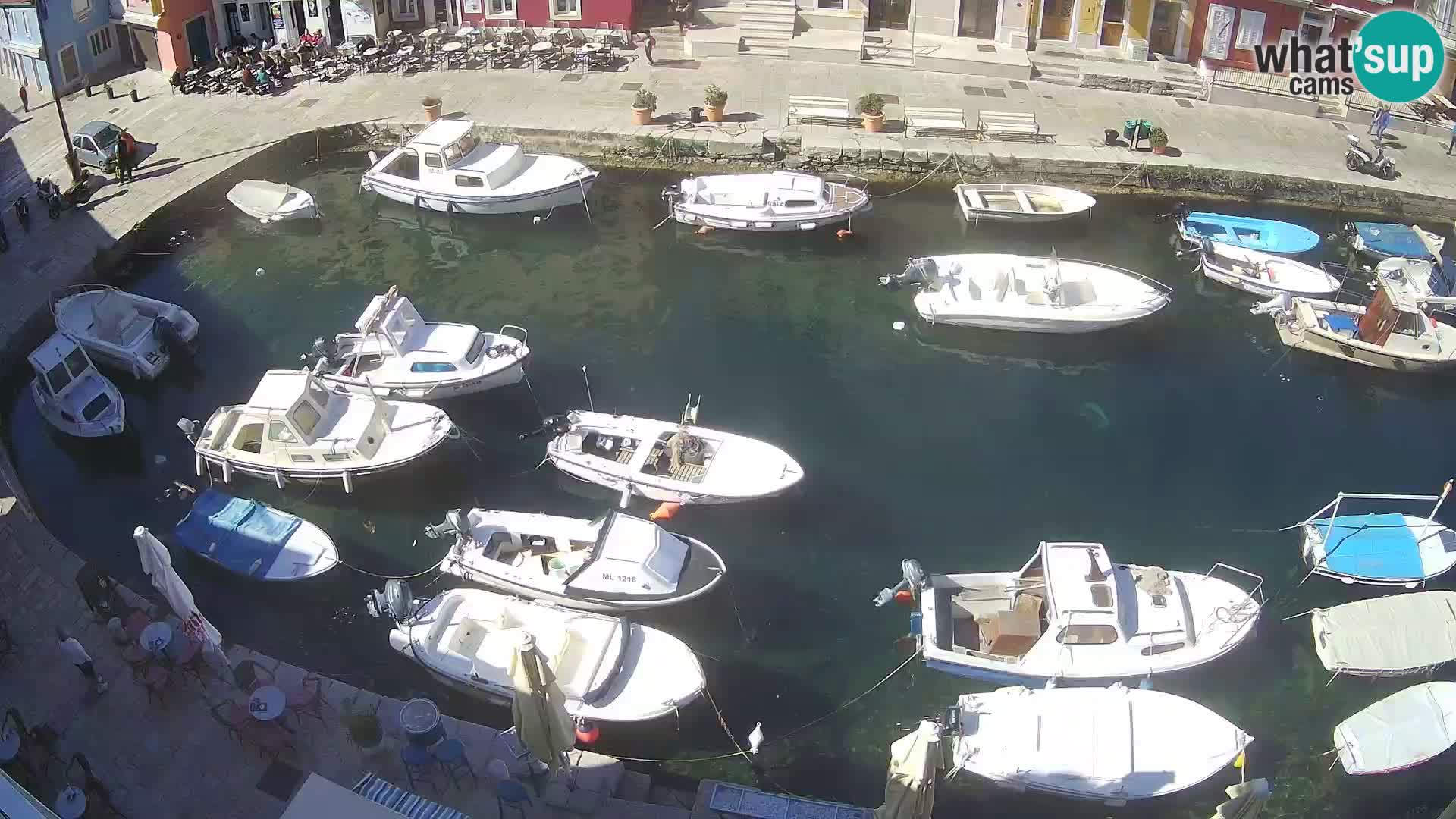 Veli Lošinj web kamera – trgič