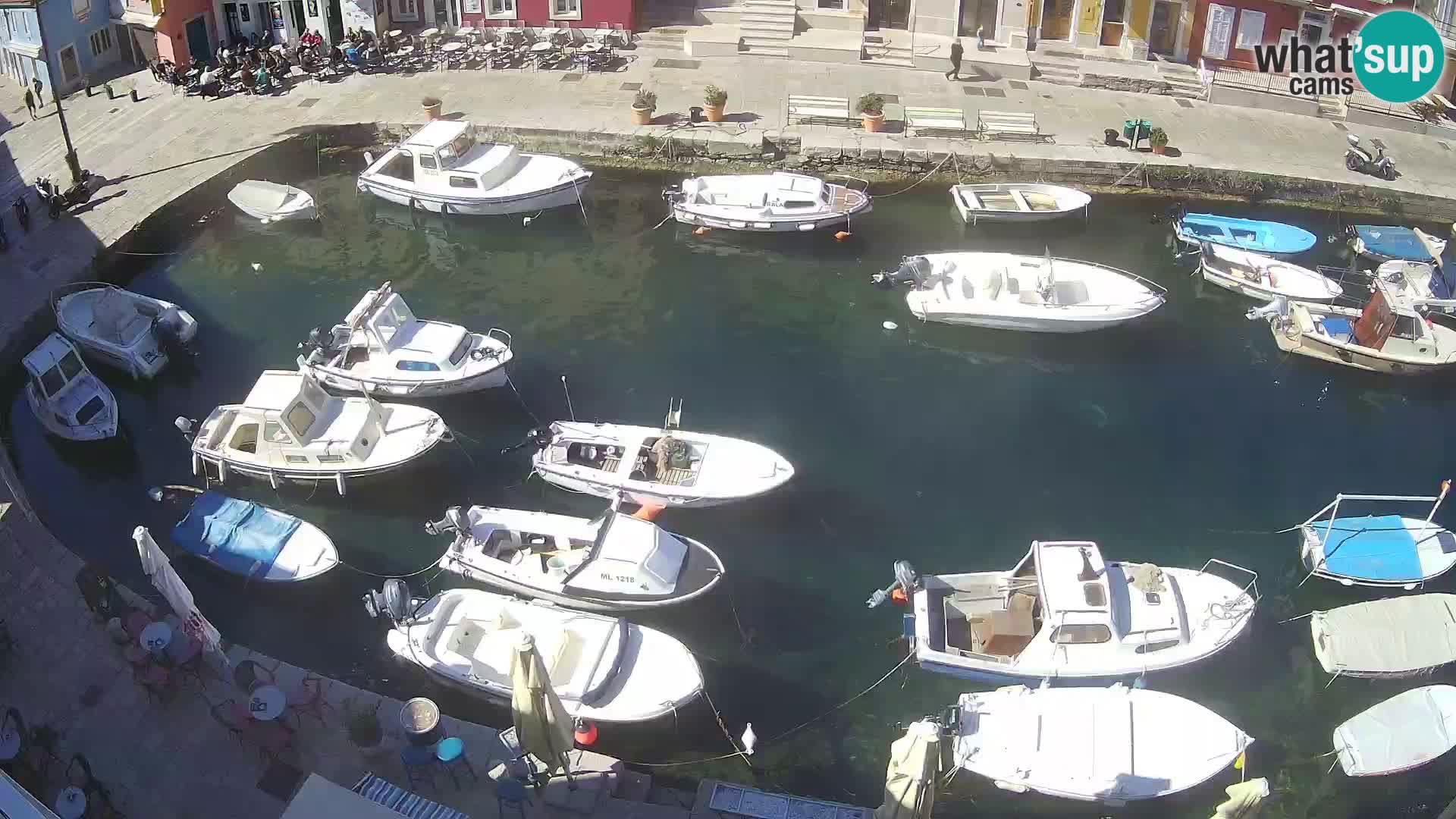 Veli Lošinj web kamera – trgič