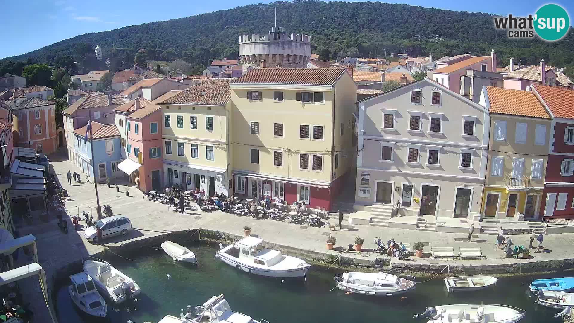 Veli Lošinj camera en vivo – plaza