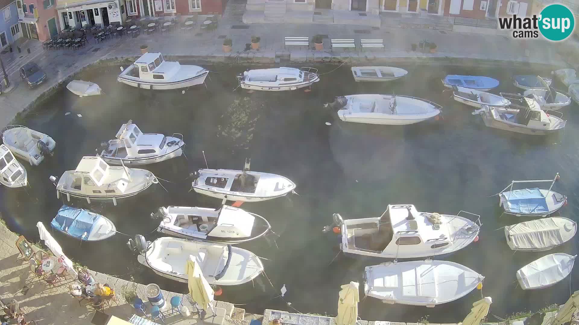 Veli Lošinj web kamera – trgič