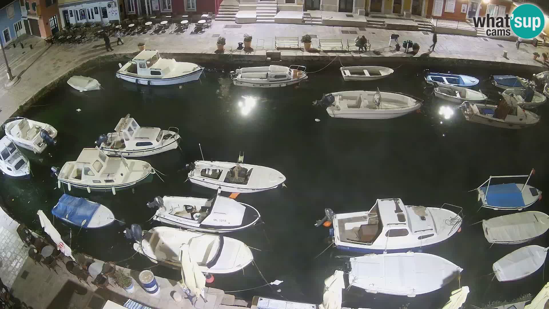 Veli Lošinj web kamera – trgič