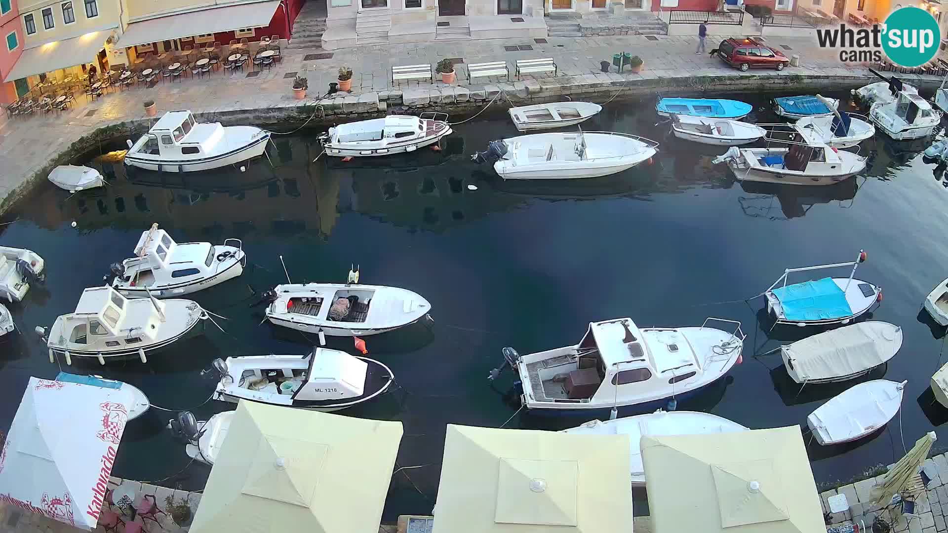 Lussingrande webcam – Piazzetta