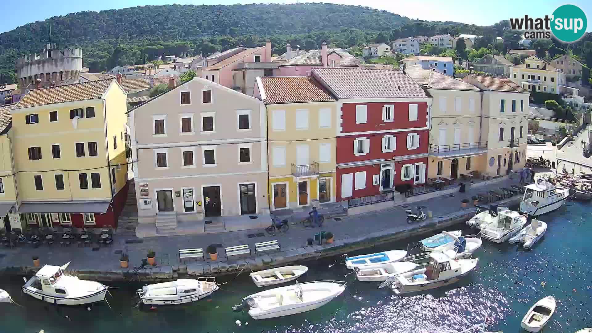 Veli Lošinj web kamera – trgič